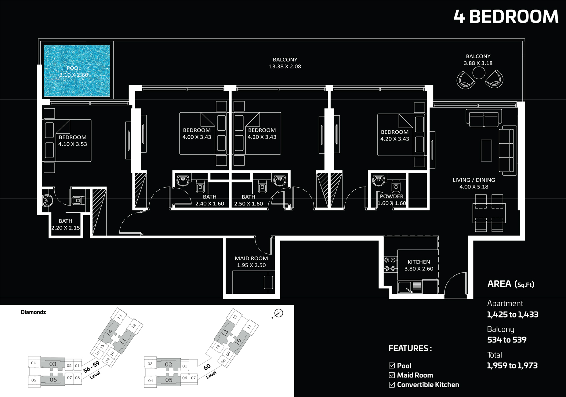4 Bedroom